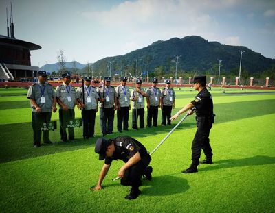 安徽寧國特警開展學前校園保安技能培訓，筑牢校園安全第一道防線